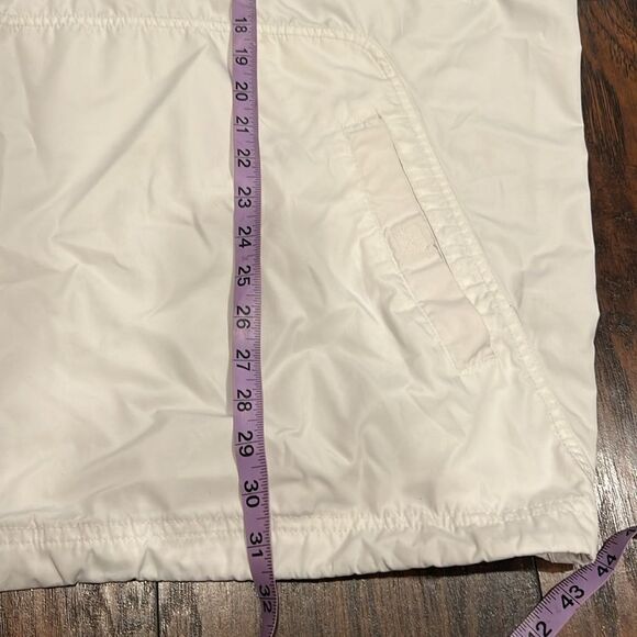 Vintage Nike Center Swoosh Anorak Style half zip Black Windbreaker size XXL flaw - Picture 10 of 13